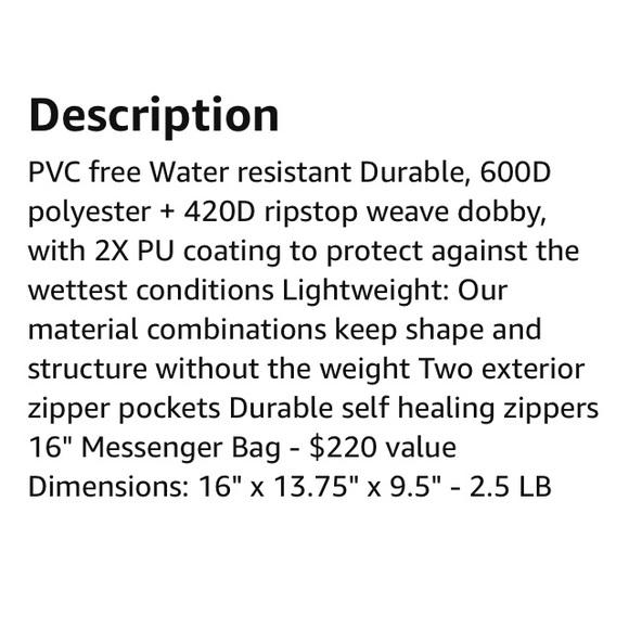 TIMBERLAND Twin Mountain Messenger Bag Briefcase - Picture 8 of 8